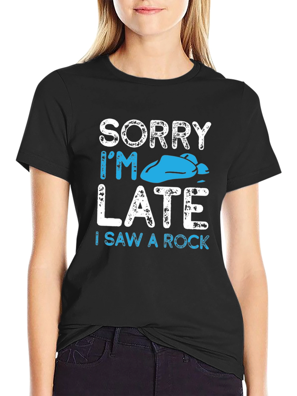 Sorry Im Late I Saw A Rock T-Shirt