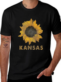 Kansas Sunflower Graphic Tee