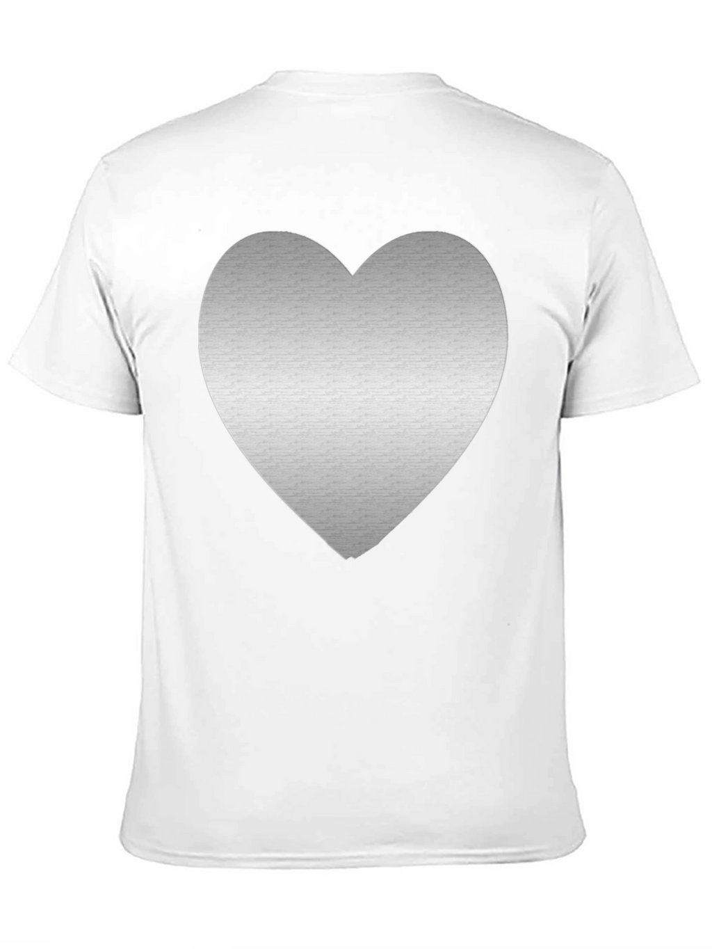 Heart Graphic Tee - Mens Black T-Shirt