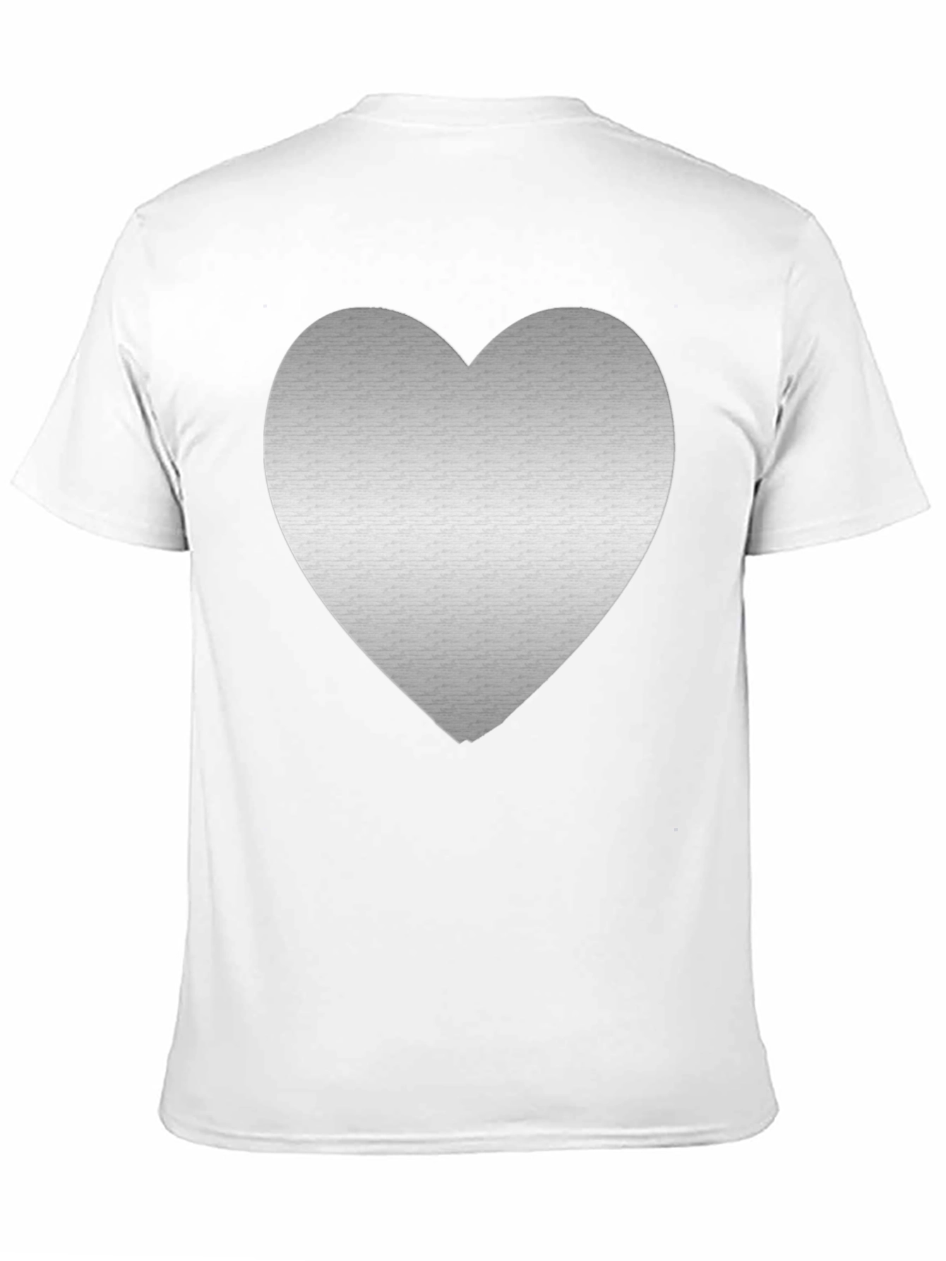 Heart Graphic Tee - Mens Black T-Shirt