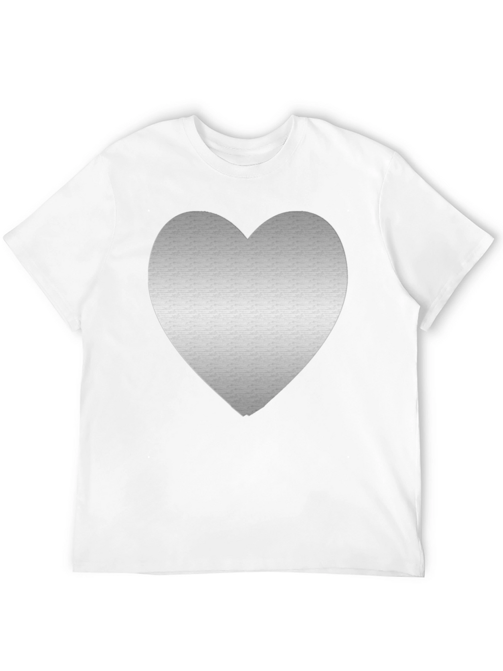 Heart Graphic Tee - Mens Black T-Shirt