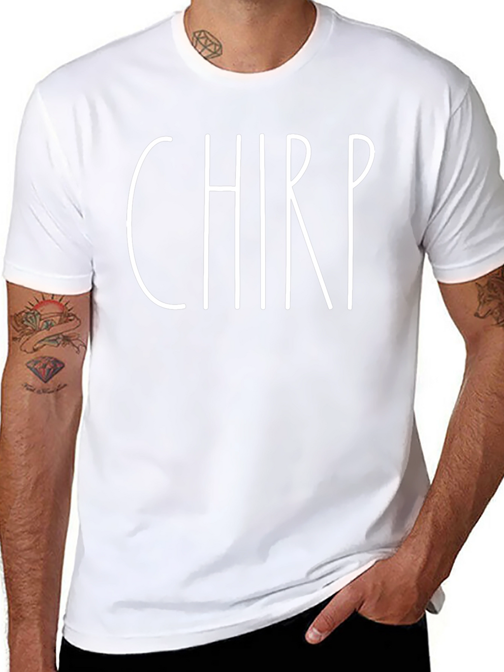 Chirp Graphic Tee - Minimalist Design T-Shirt