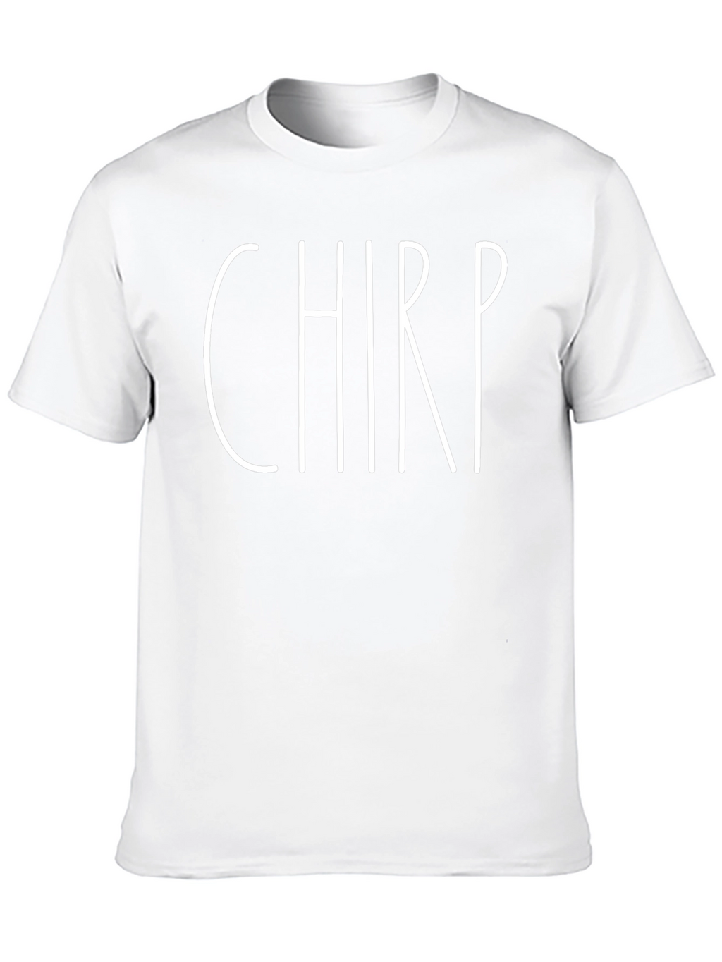 Chirp Graphic Tee - Minimalist Design T-Shirt