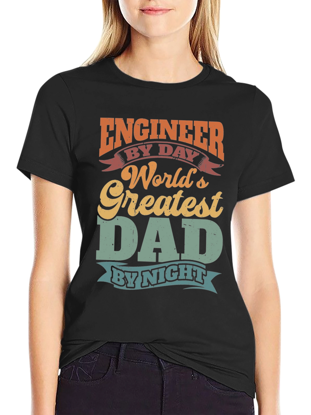 Engineer Dad T-Shirt - Worlds Greatest