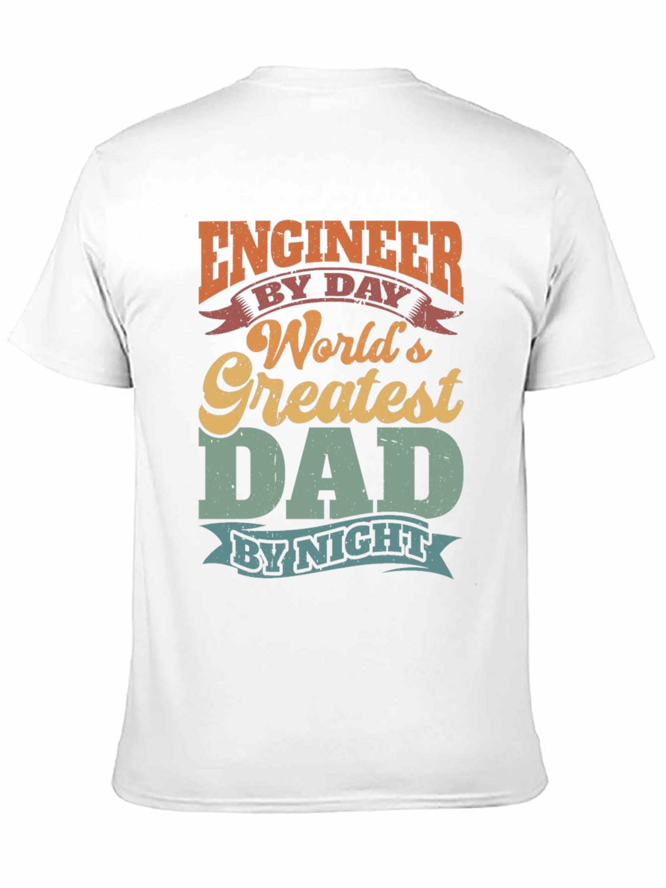Engineer Dad T-Shirt - Worlds Greatest