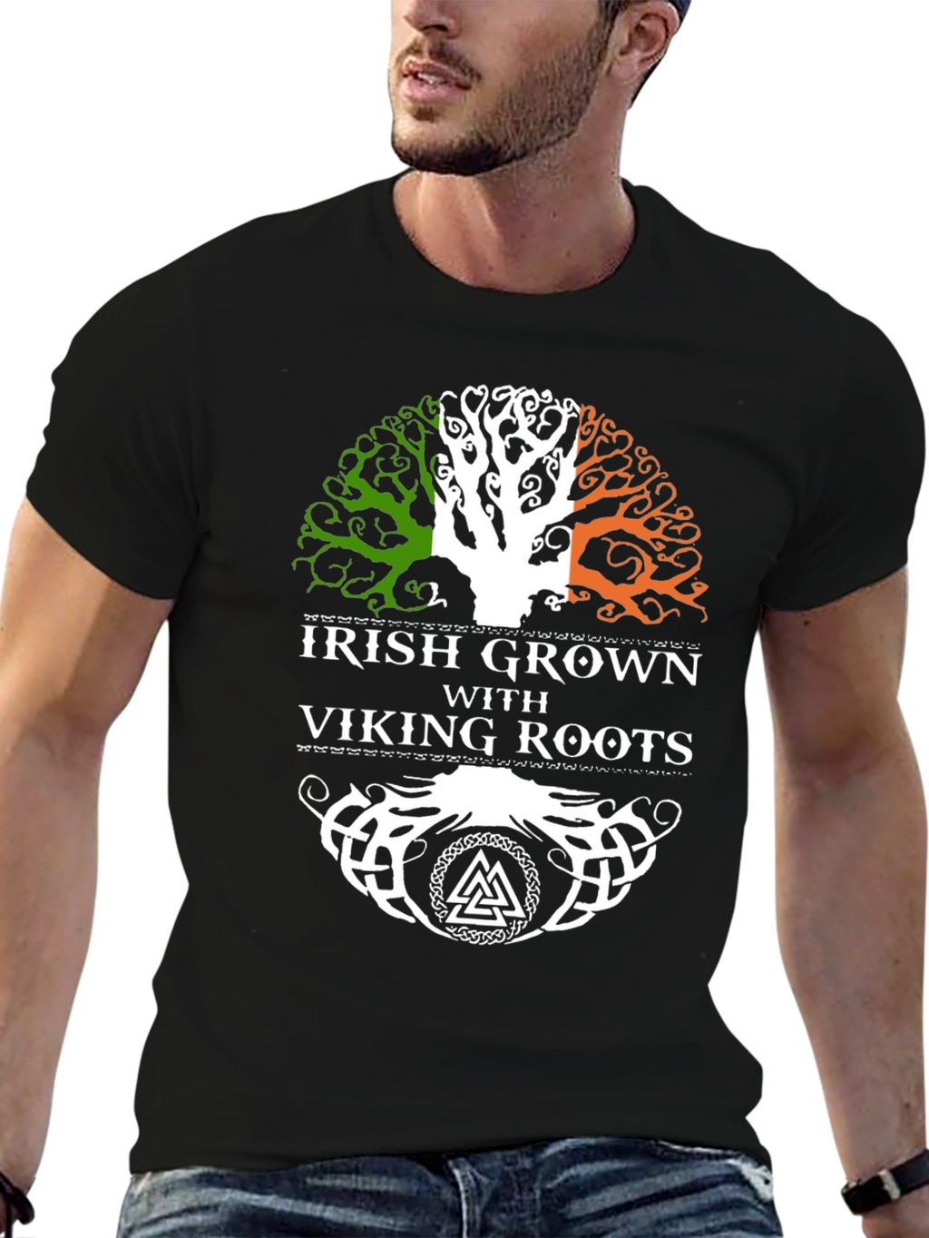 Irish Grown Viking Roots T-Shirt