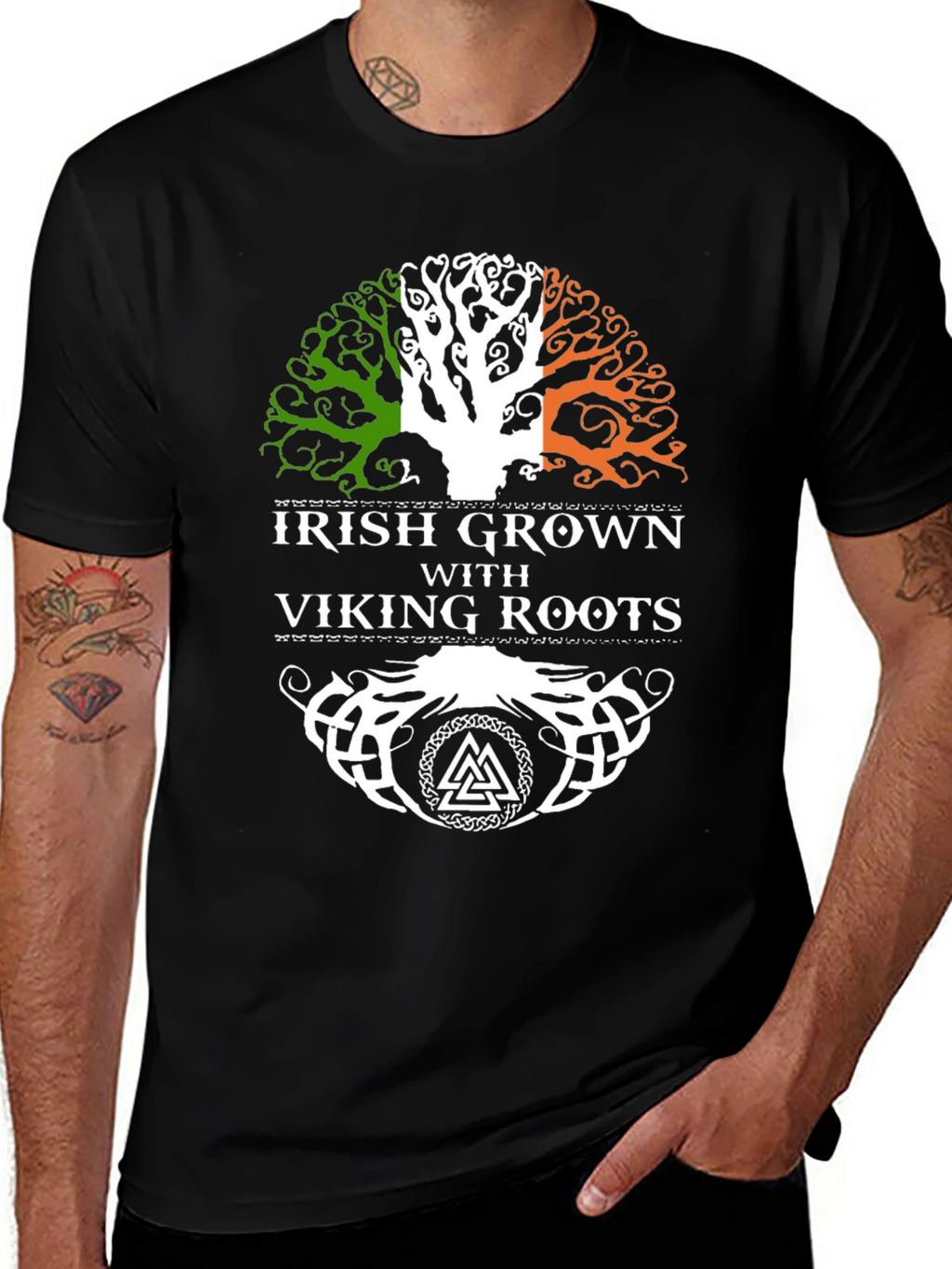 Irish Grown Viking Roots T-Shirt