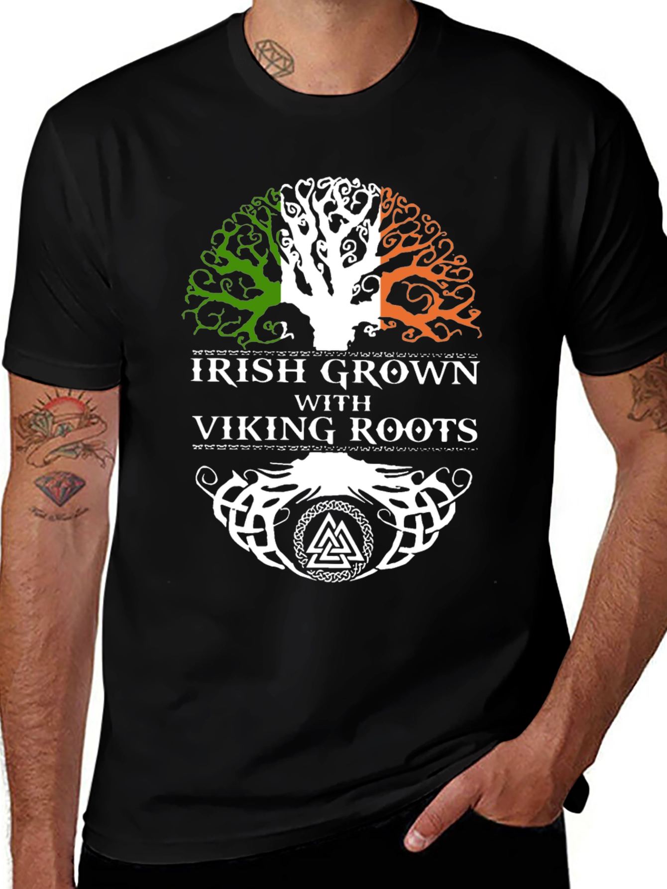 Irish Grown Viking Roots T-Shirt