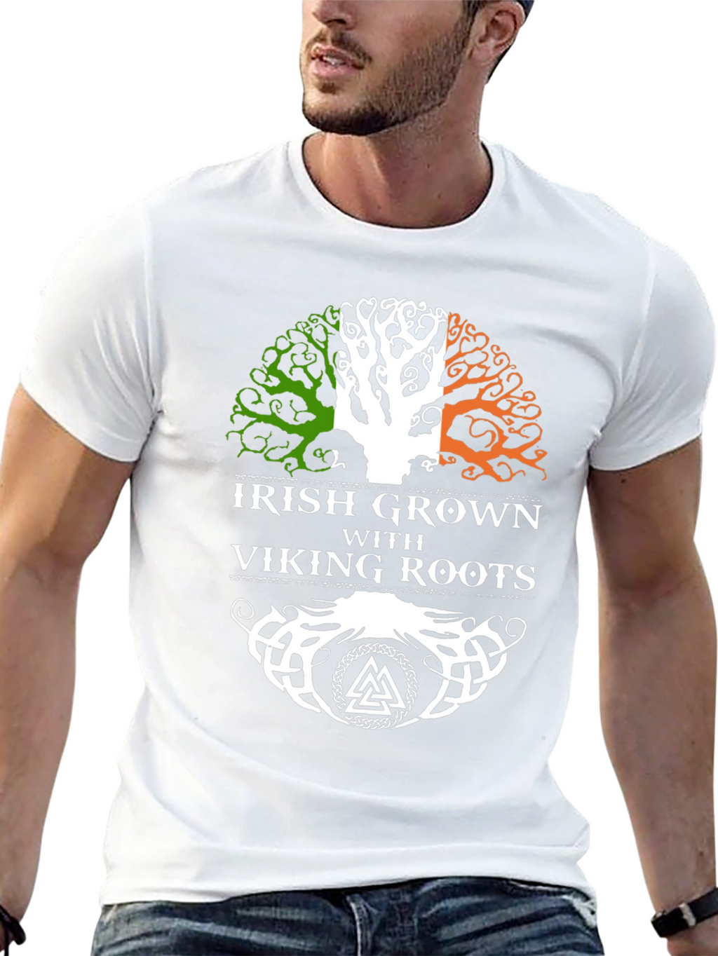 Irish Grown Viking Roots T-Shirt