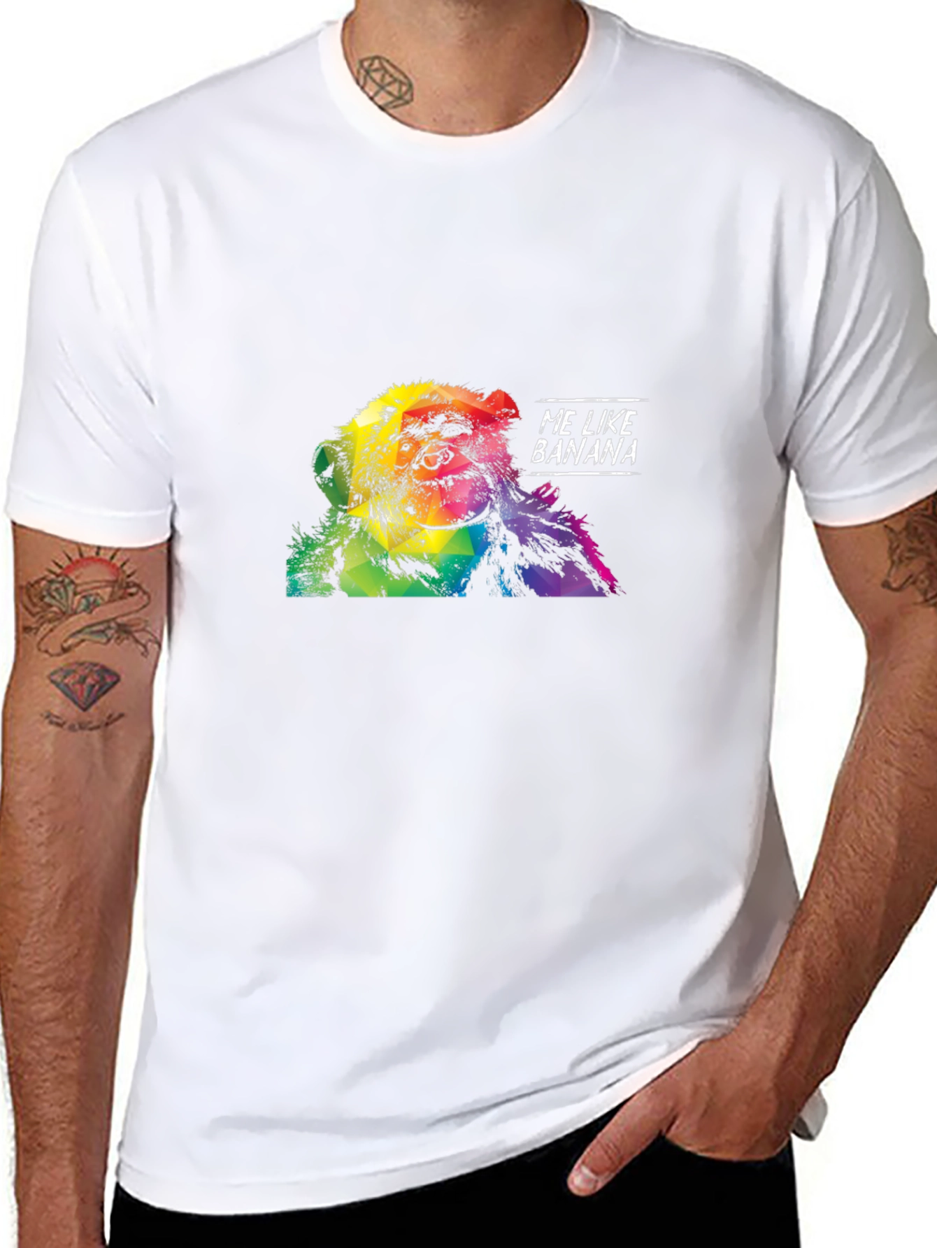 Monkey Banana Graphic T-Shirt