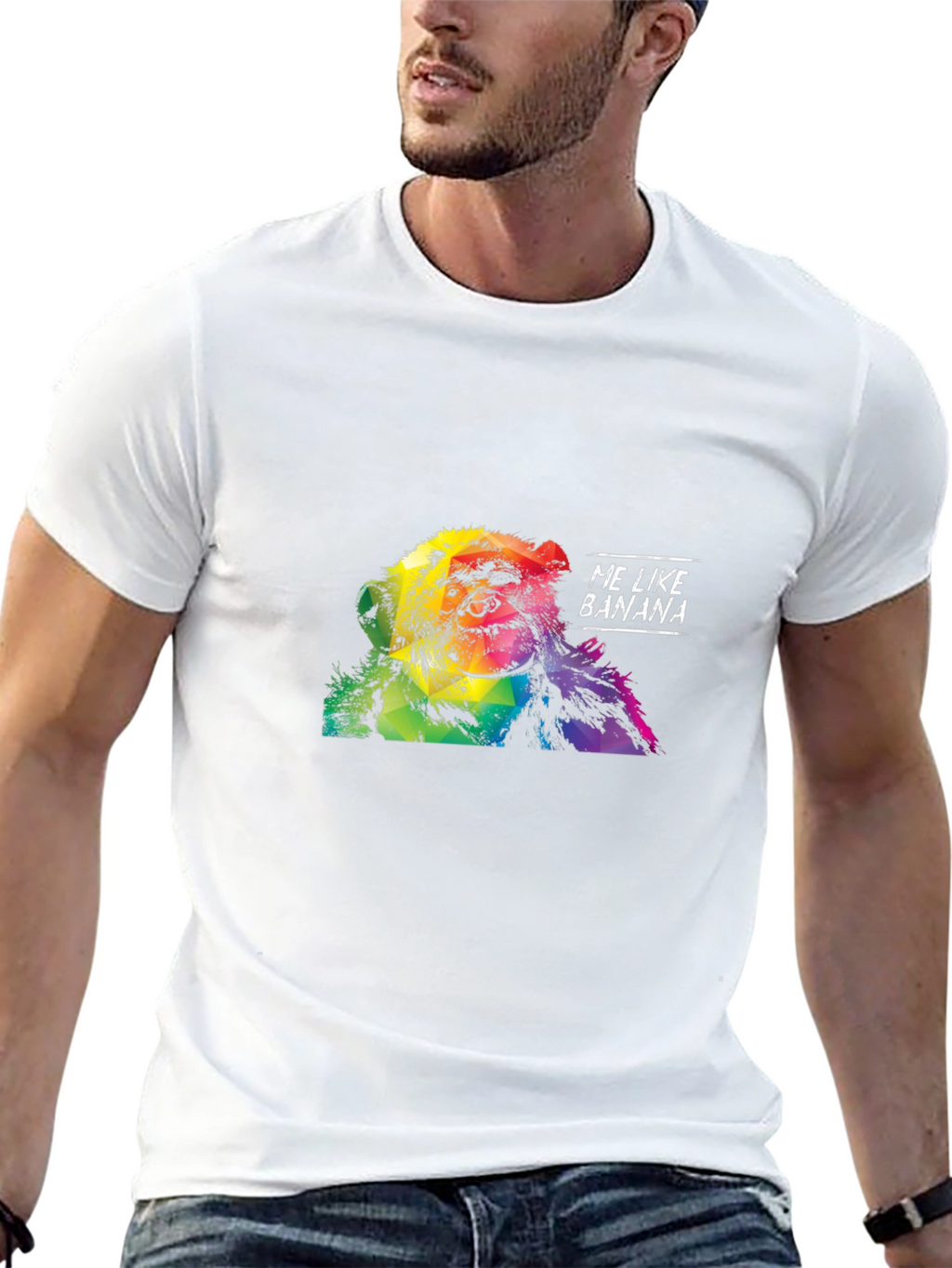 Monkey Banana Graphic T-Shirt