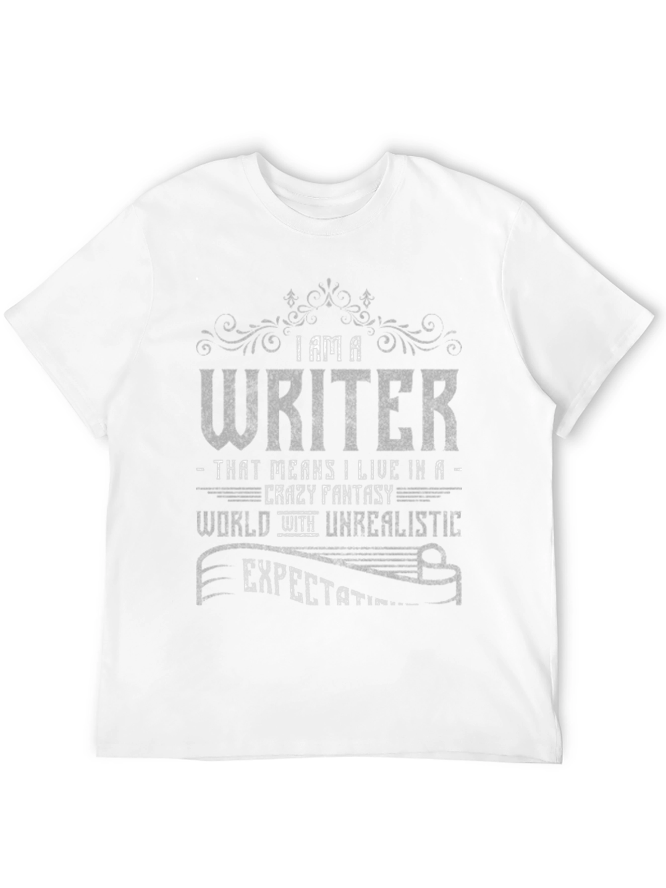 I Am a Writer T-Shirt Novelty Tee