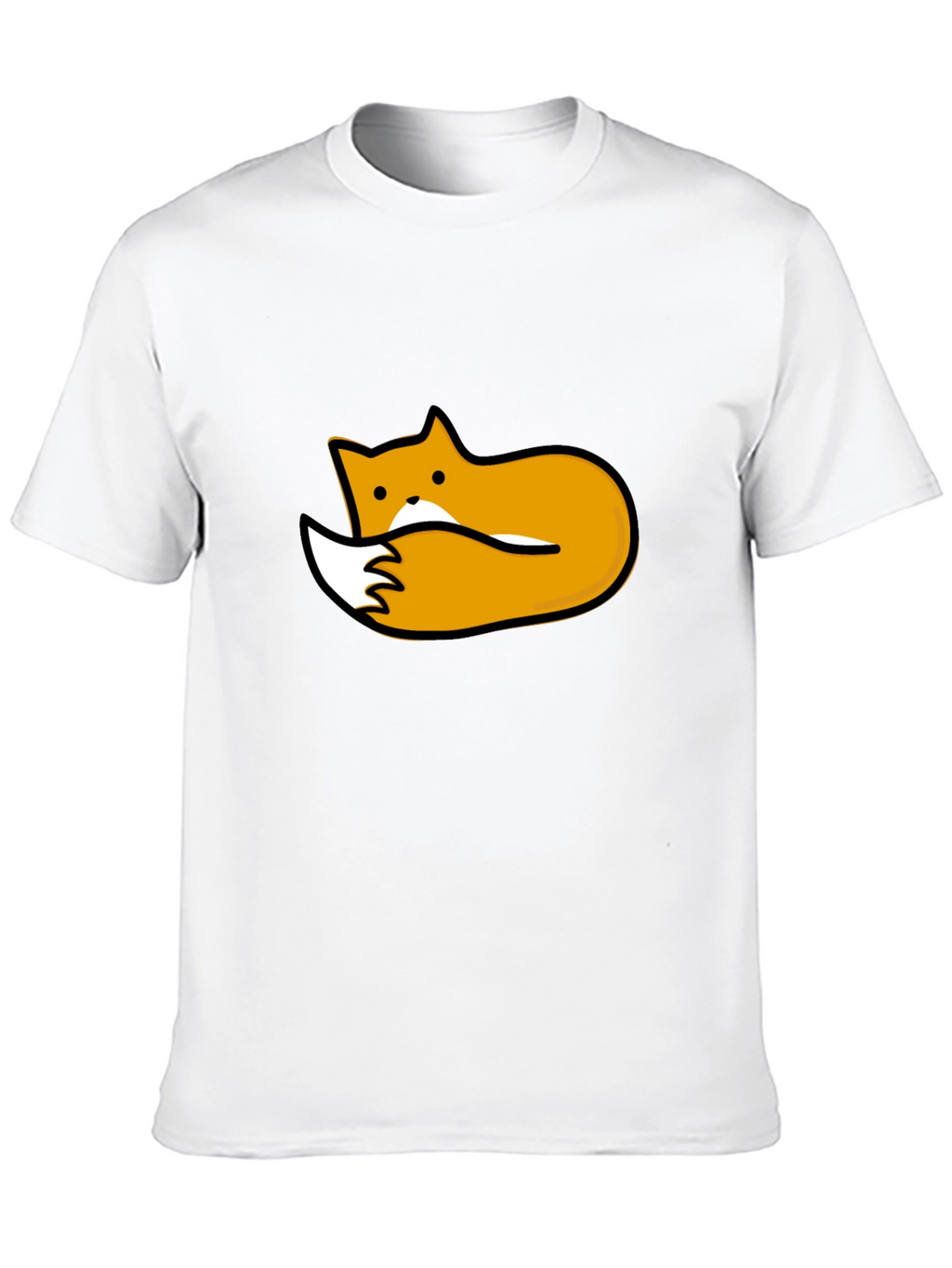 Black Fox Graphic Tee - Unisex Soft Cotton