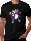 Cool Hippo Graphic Tee