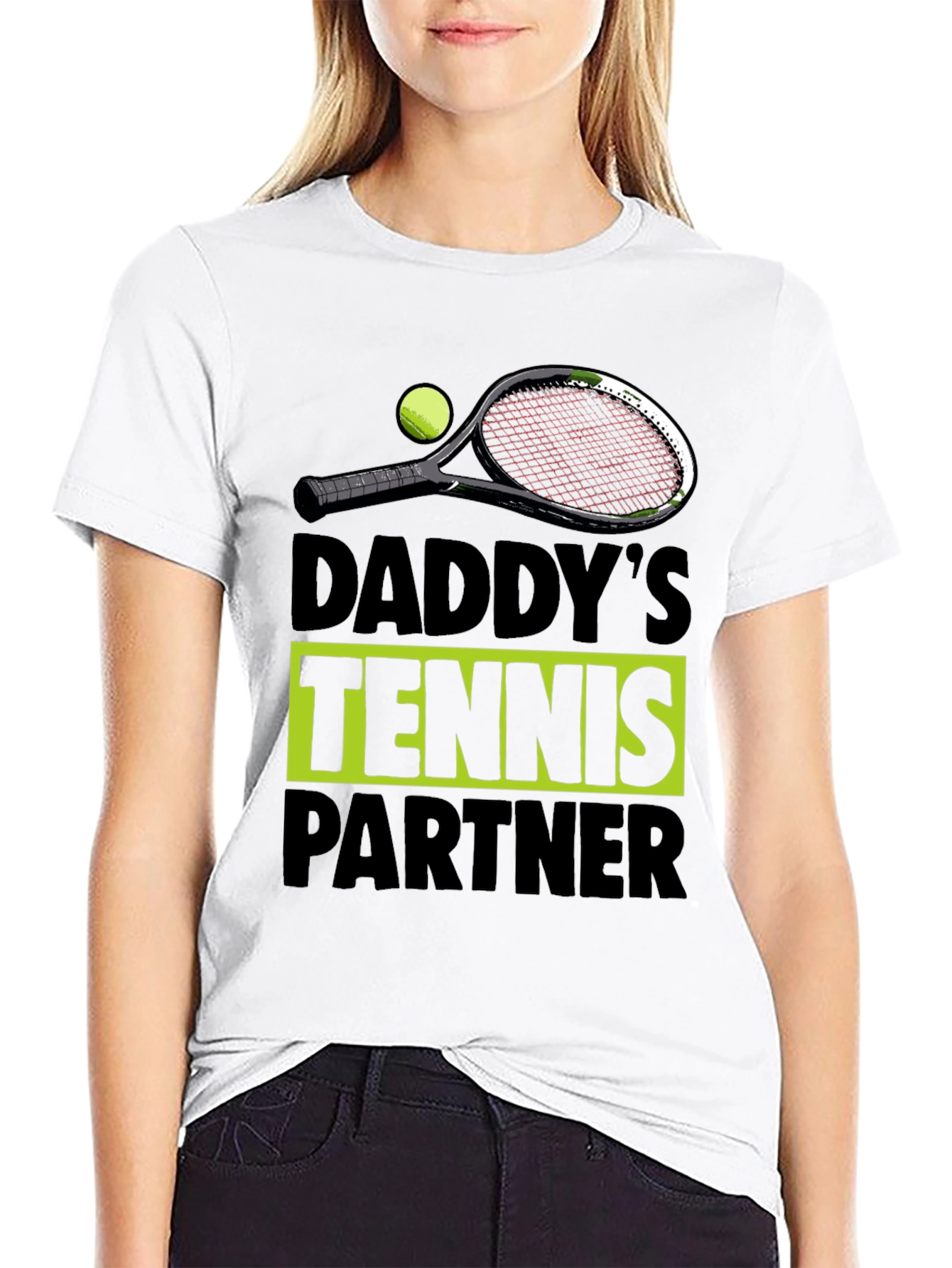 Daddys Tennis Partner Graphic Tee