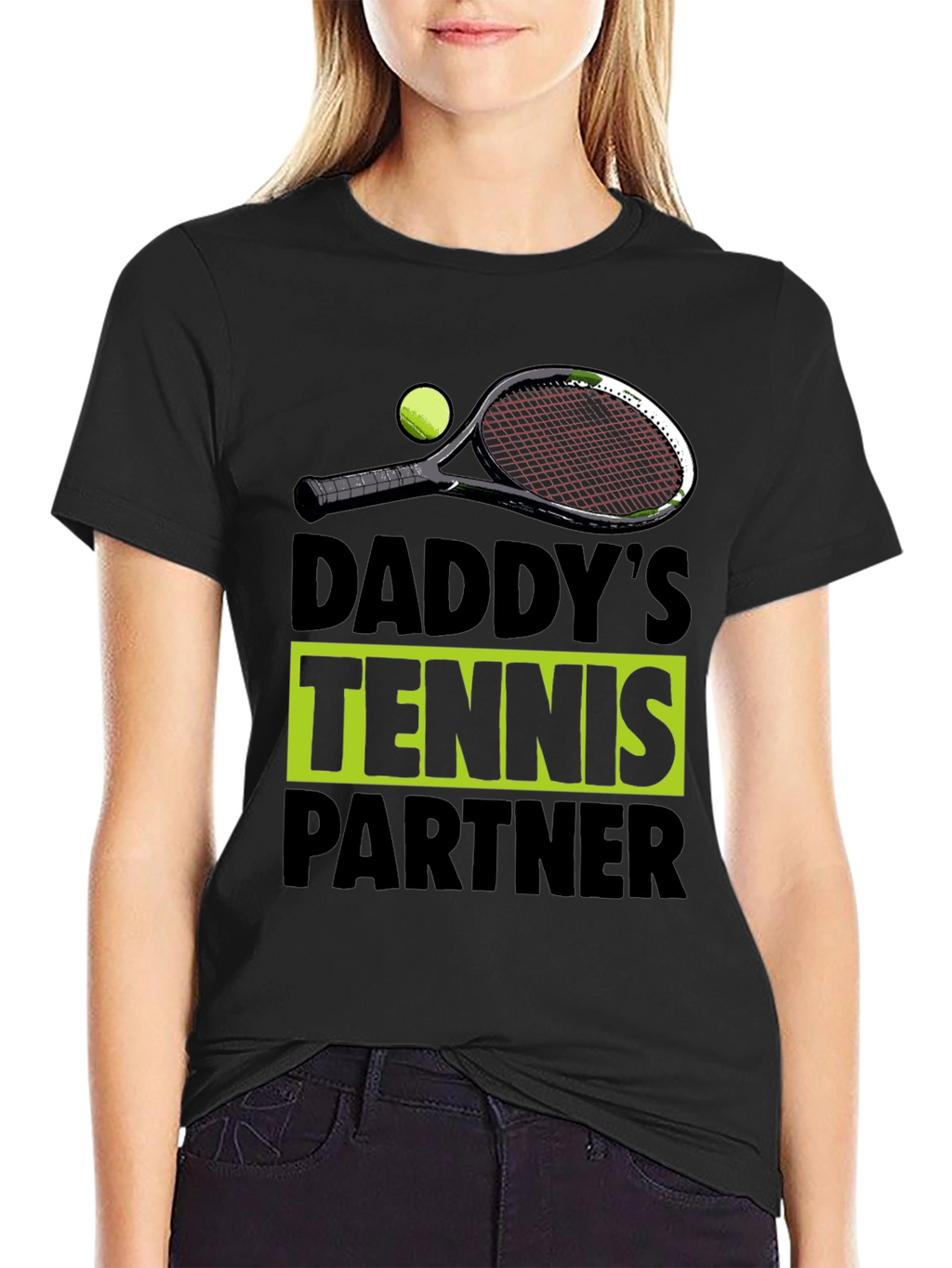 Daddys Tennis Partner Graphic Tee