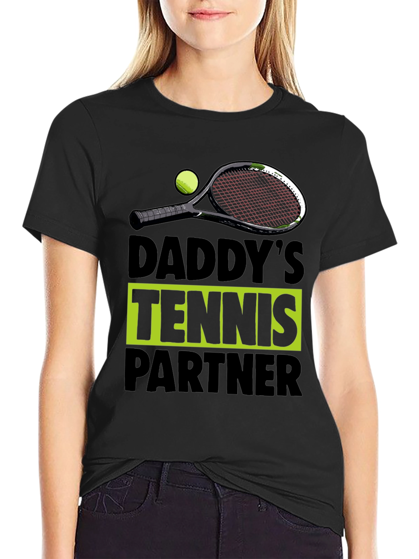 Daddys Tennis Partner Graphic Tee