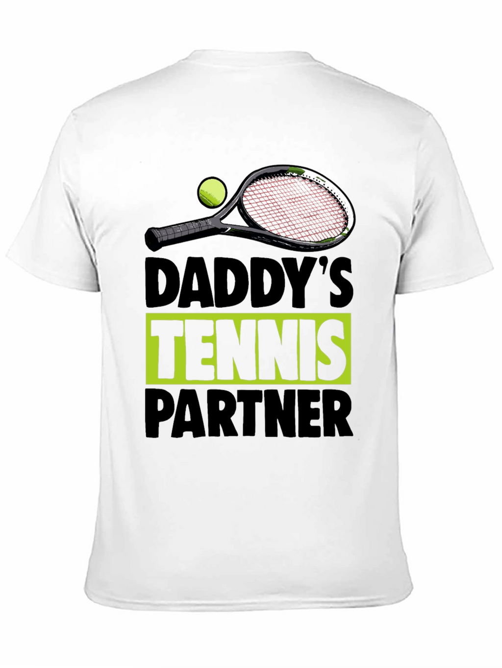 Daddys Tennis Partner Graphic Tee