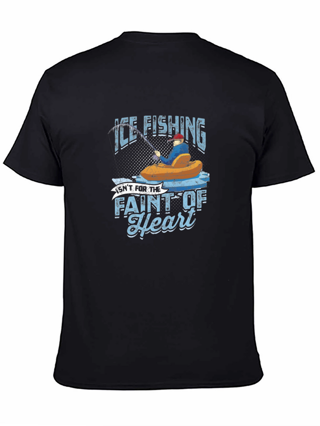 Ice Fishing Graphic T-Shirt