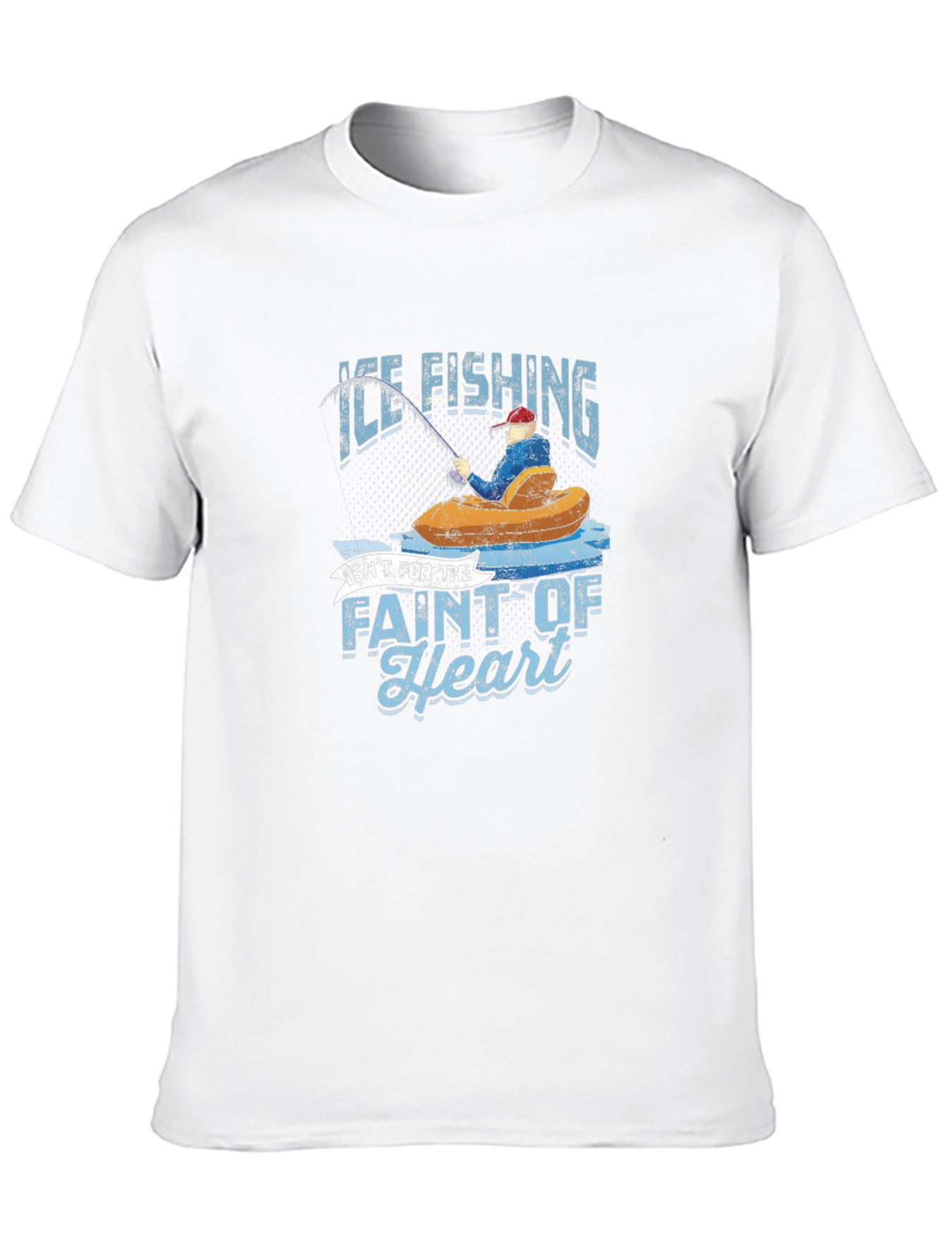 Ice Fishing Graphic T-Shirt