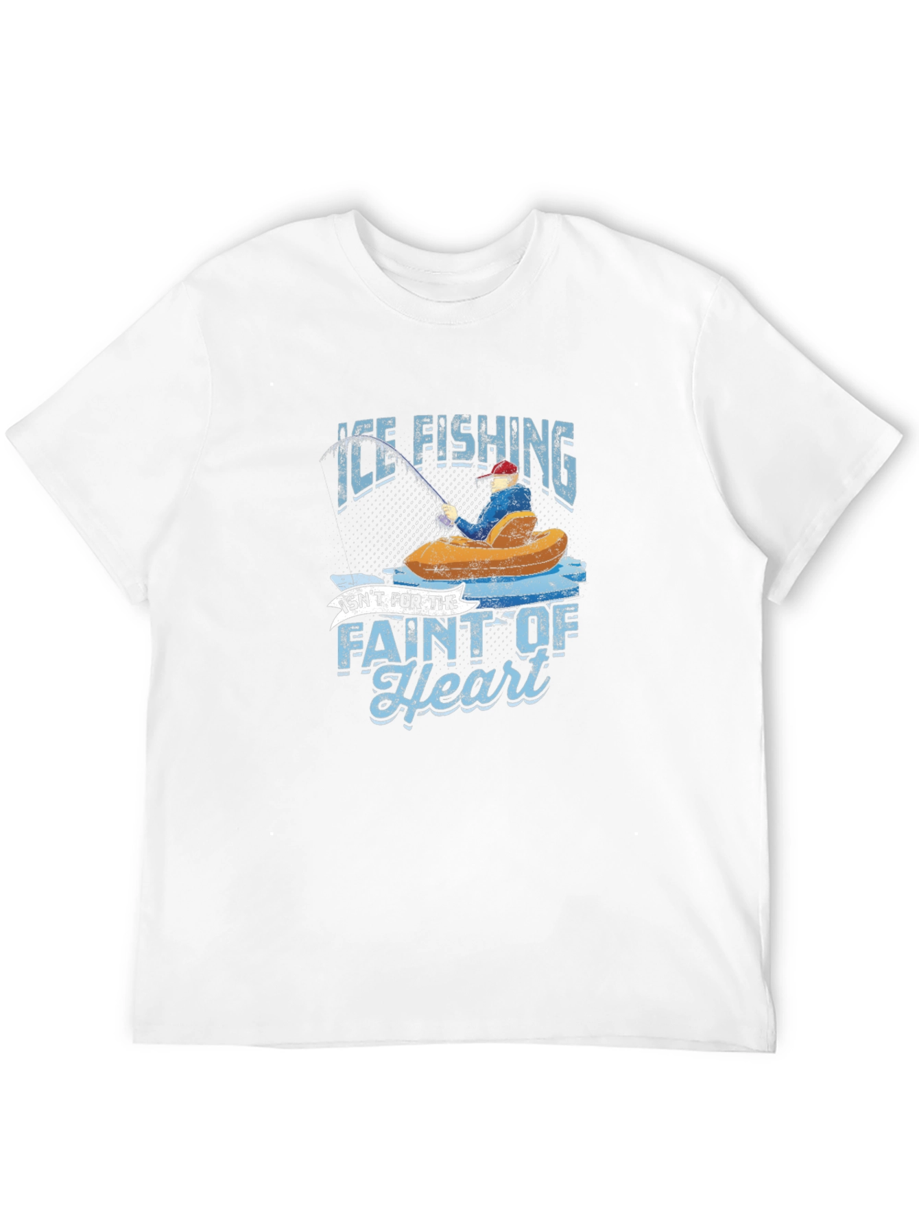 Ice Fishing Graphic T-Shirt