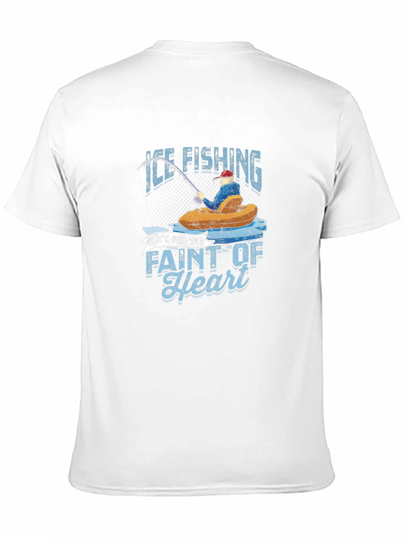 Ice Fishing Graphic T-Shirt
