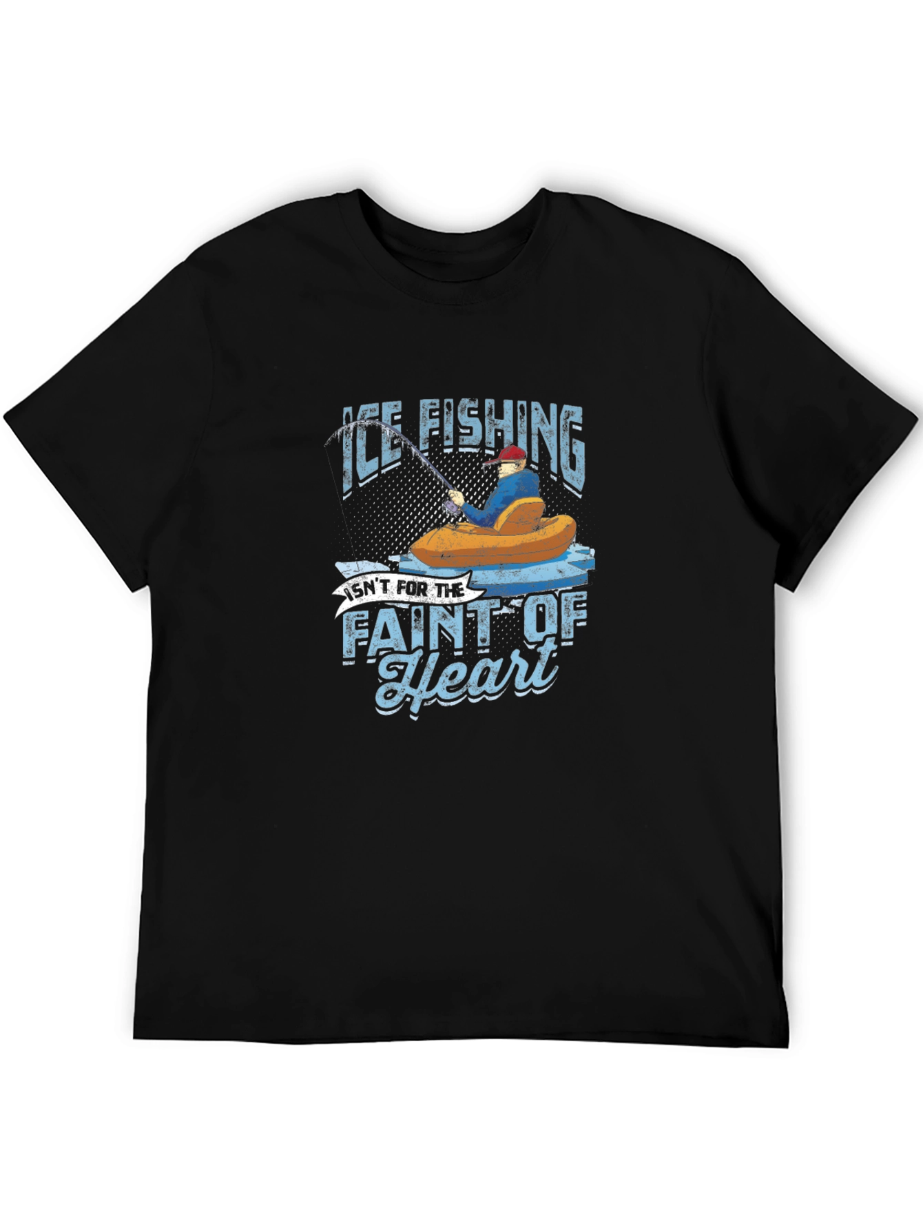 Ice Fishing Graphic T-Shirt
