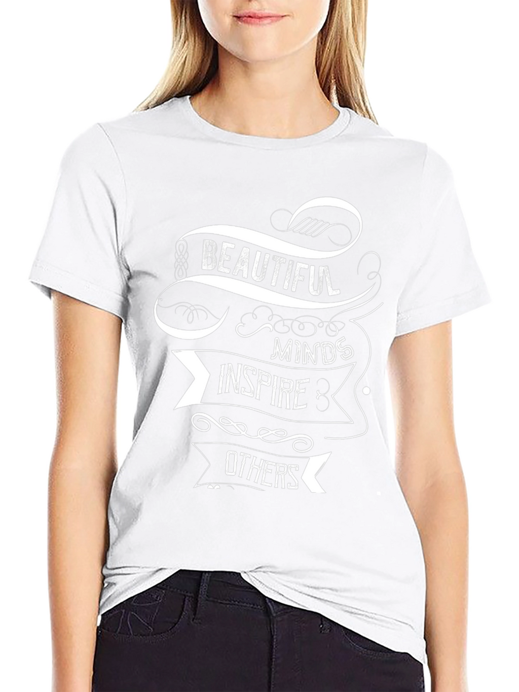 Beautiful Minds Inspire Others Graphic T-Shirt