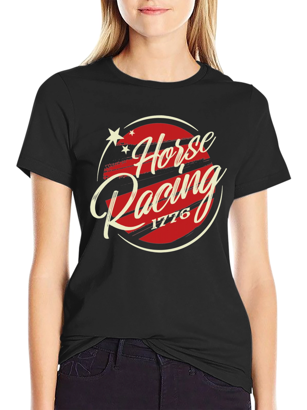 Horse Racing 1776 Graphic T-Shirt