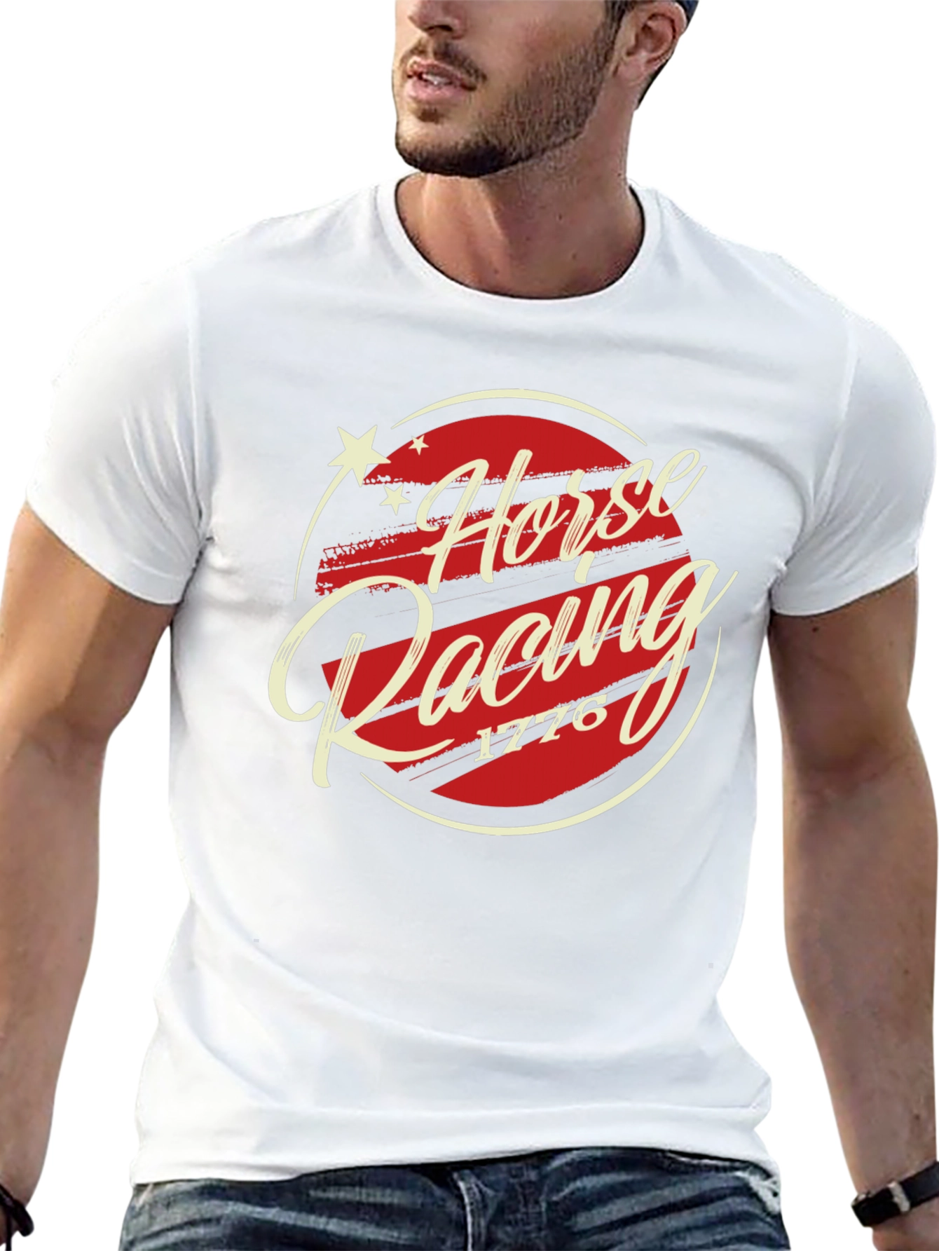 Horse Racing 1776 Graphic T-Shirt