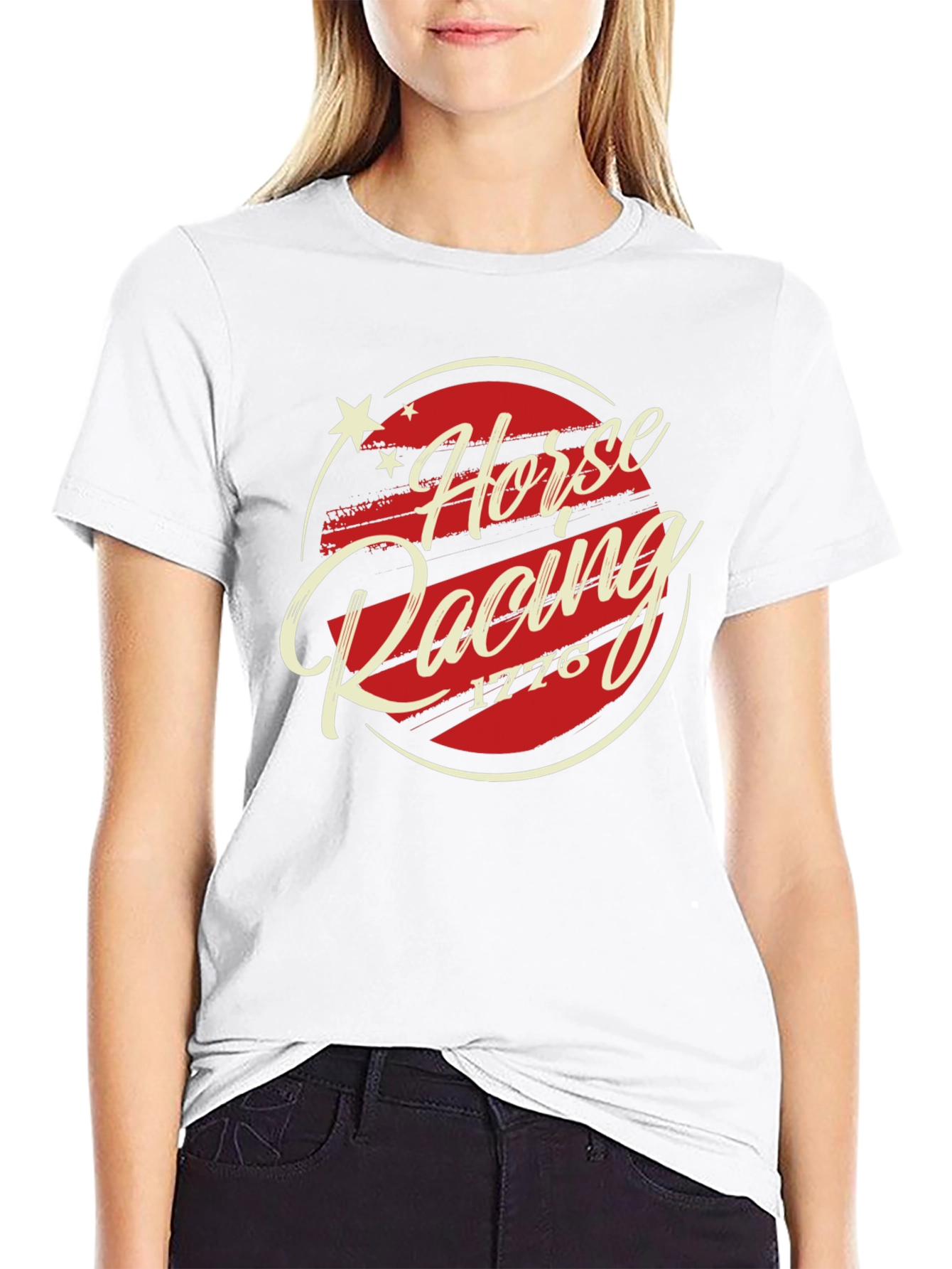 Horse Racing 1776 Graphic T-Shirt