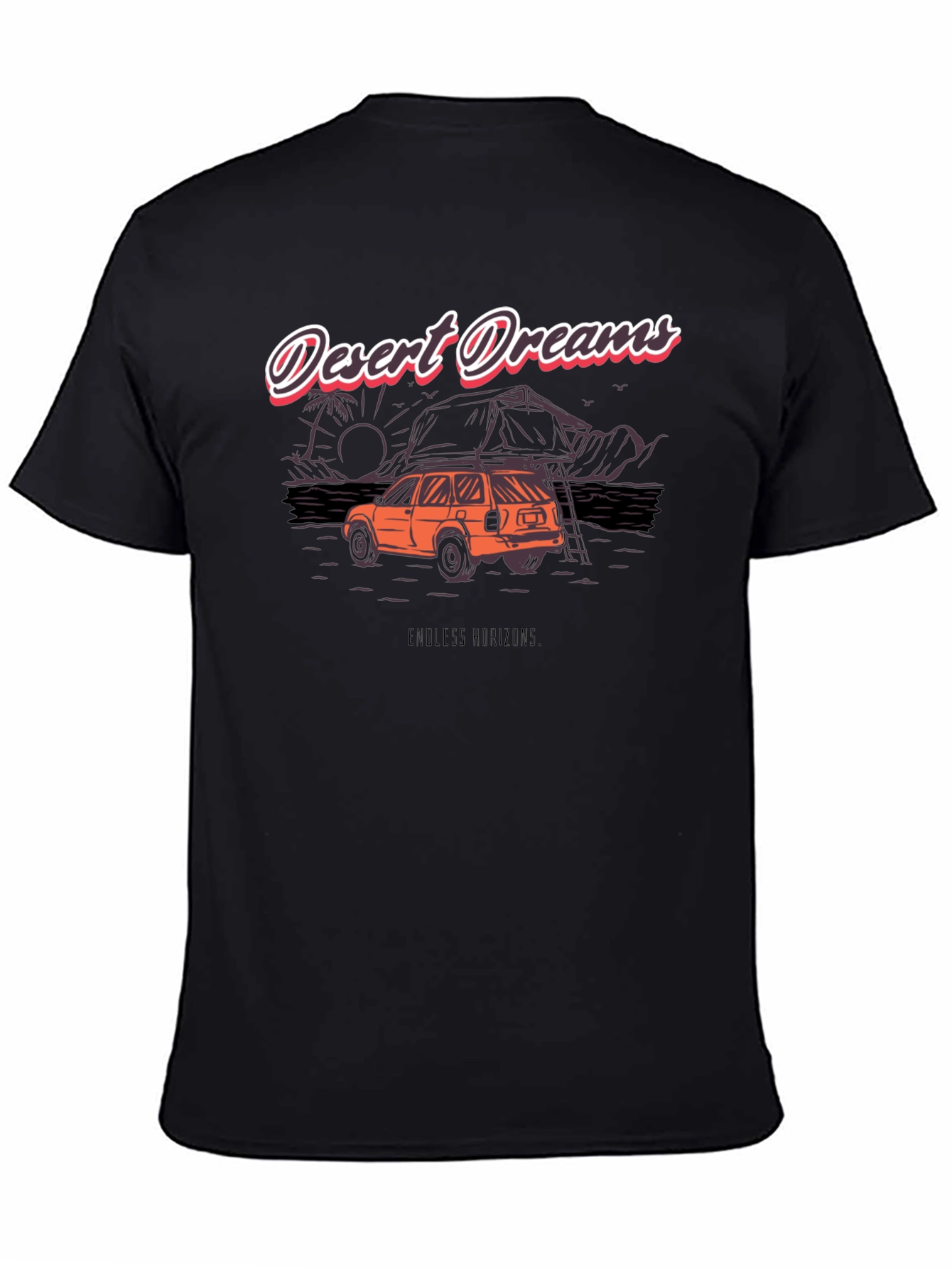 Desert Dreams Graphic Tee - Endless Horizons Adventure