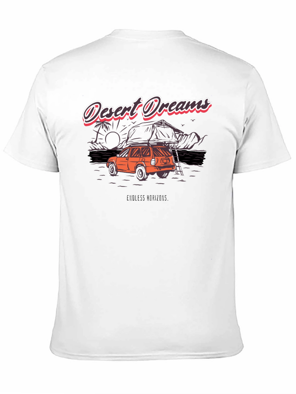 Desert Dreams Graphic Tee - Endless Horizons Adventure