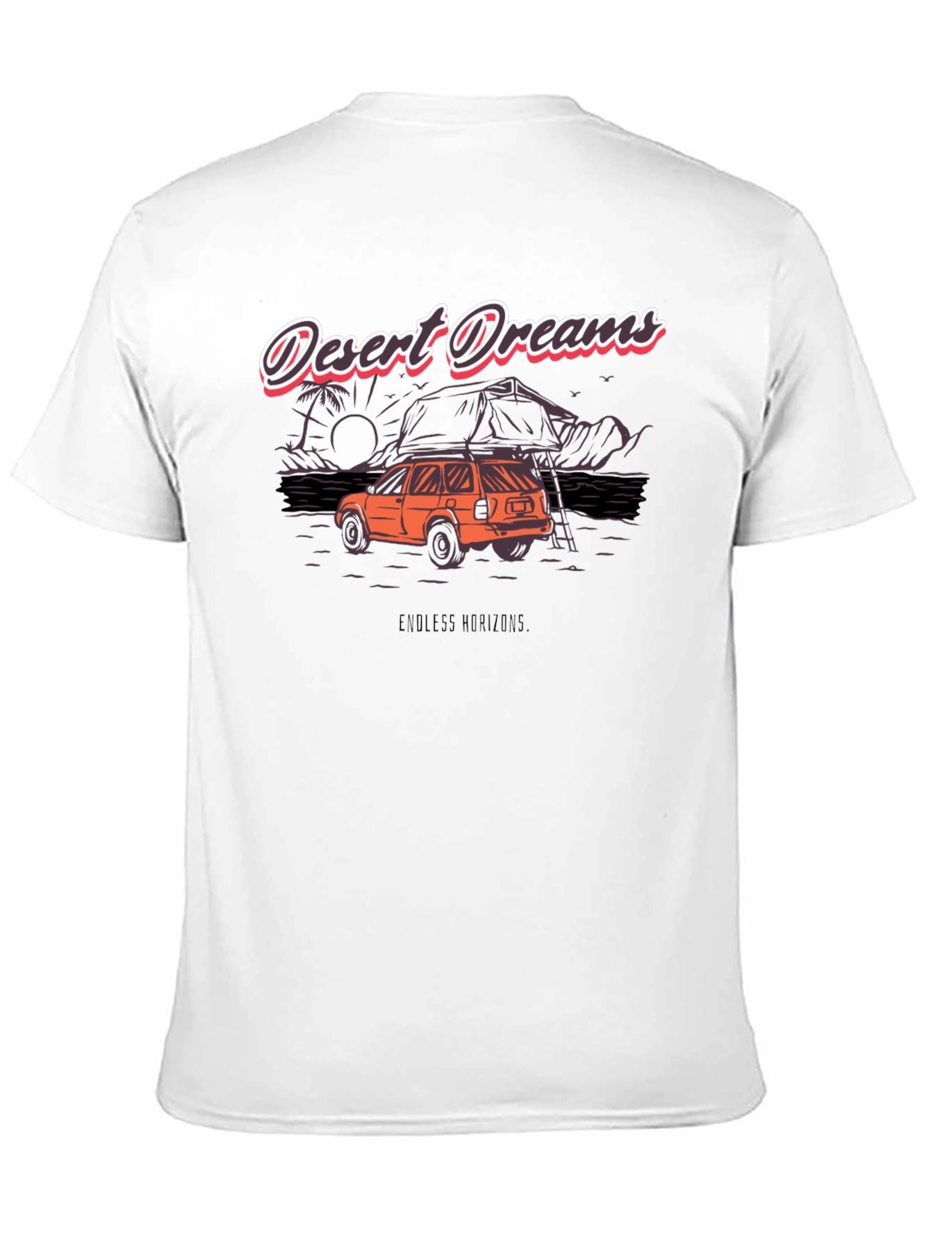 Desert Dreams Graphic Tee - Endless Horizons Adventure
