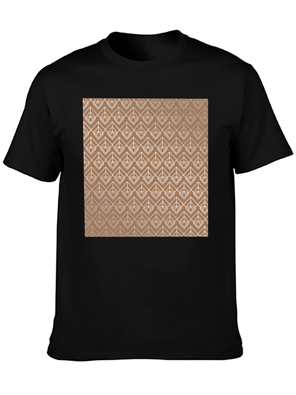 Geometric Pattern Tee - Modern Style