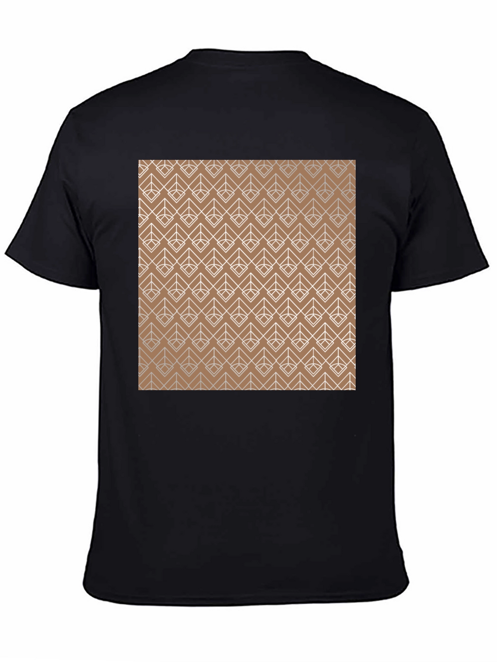 Geometric Pattern Tee - Modern Style