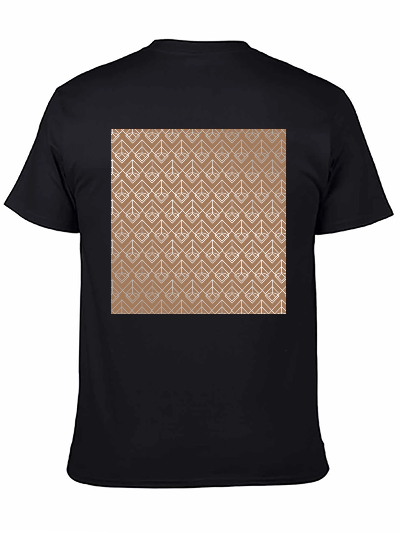 Geometric Pattern Tee - Modern Style