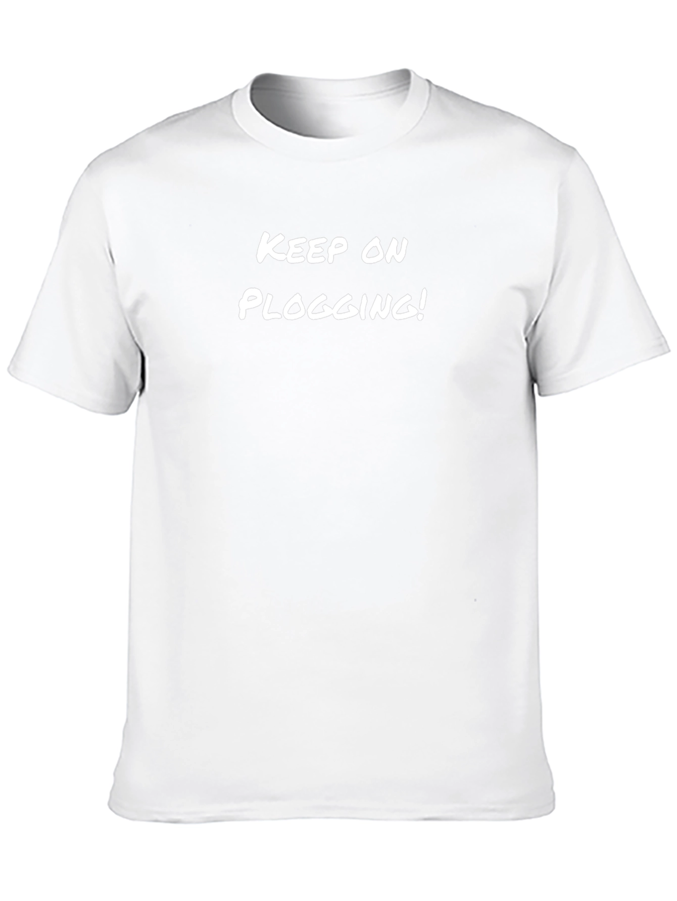Keep On Plogging! Black T-Shirt