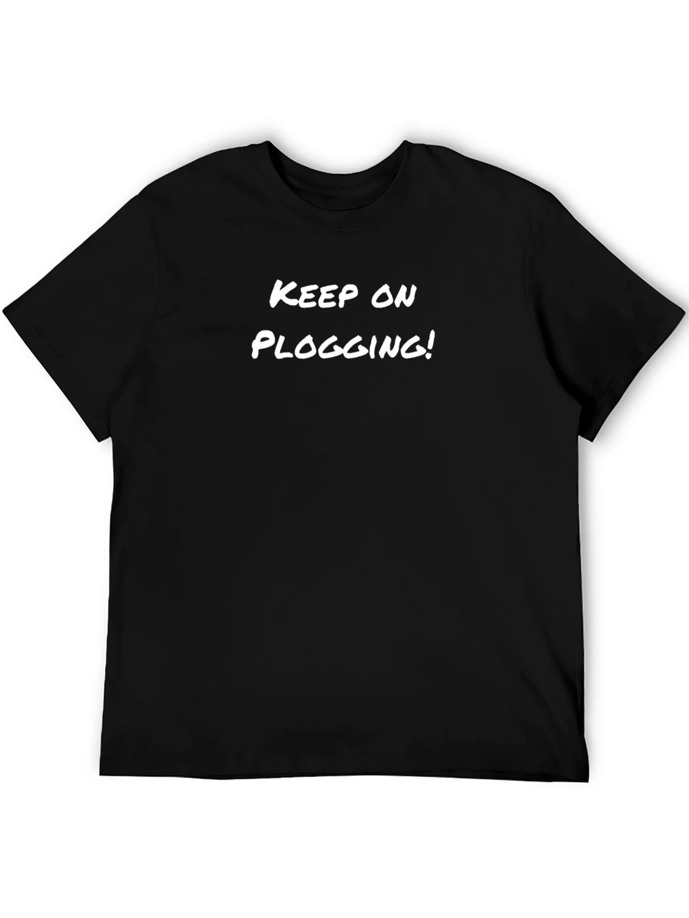 Keep On Plogging! Black T-Shirt