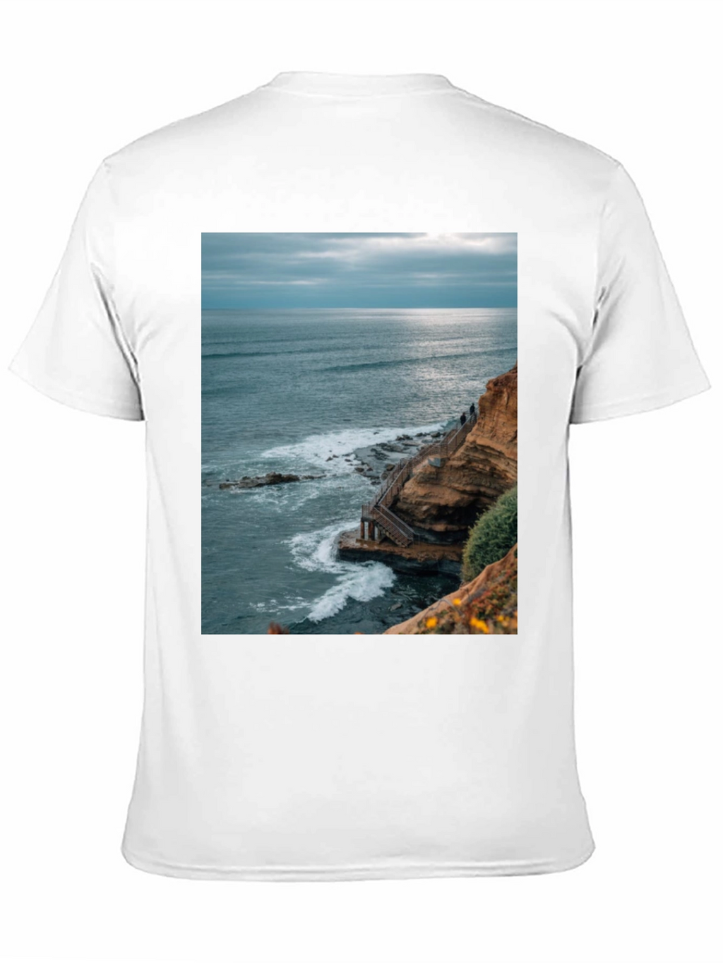 Ocean View Graphic Tee - Coastal Style