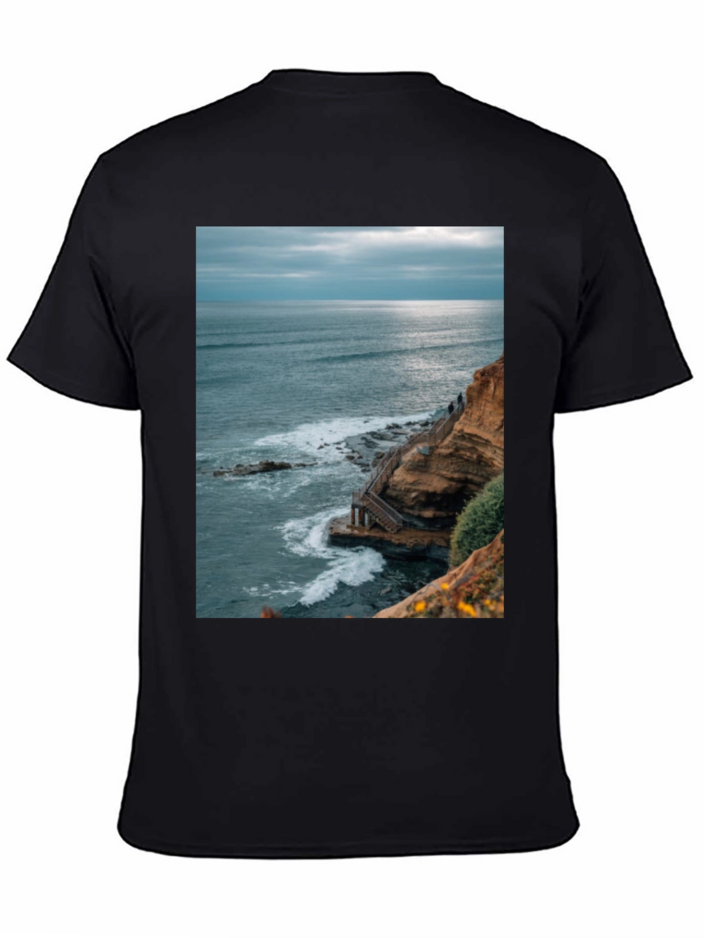 Ocean View Graphic Tee - Coastal Style