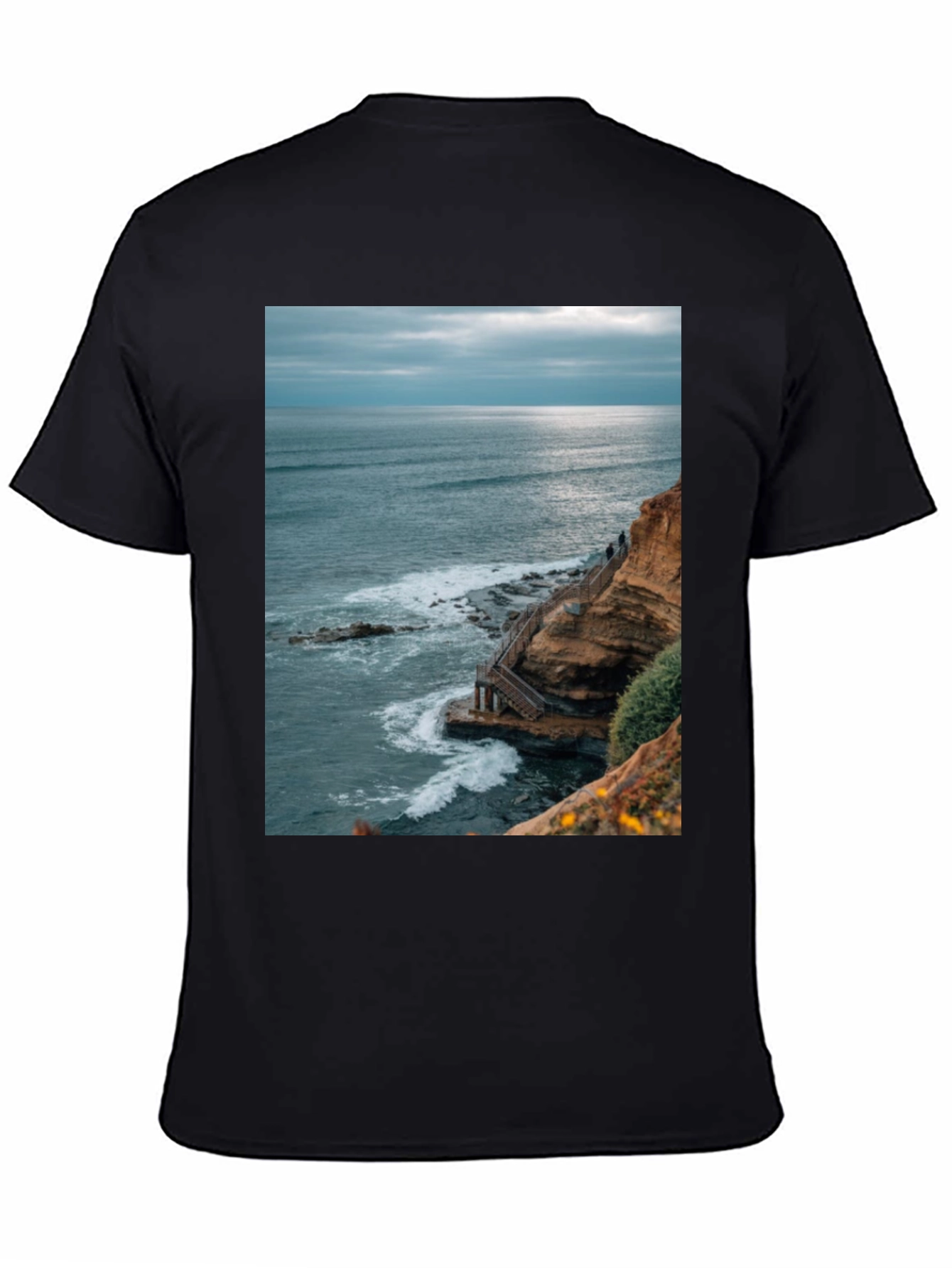 Ocean View Graphic Tee - Coastal Style