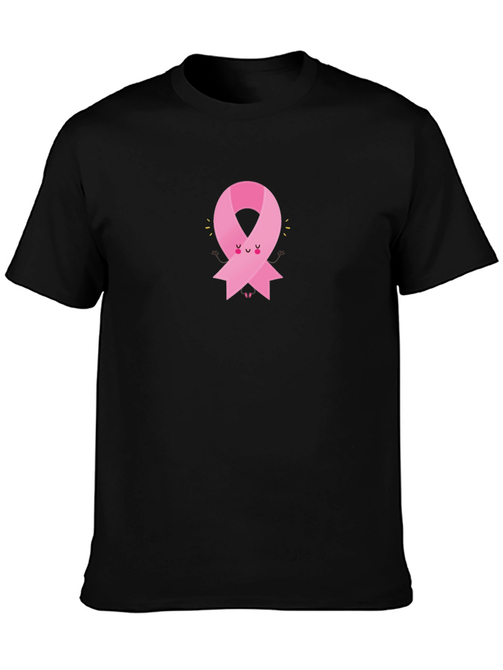 Cute Ribbon Graphic Tee - Support the Cause