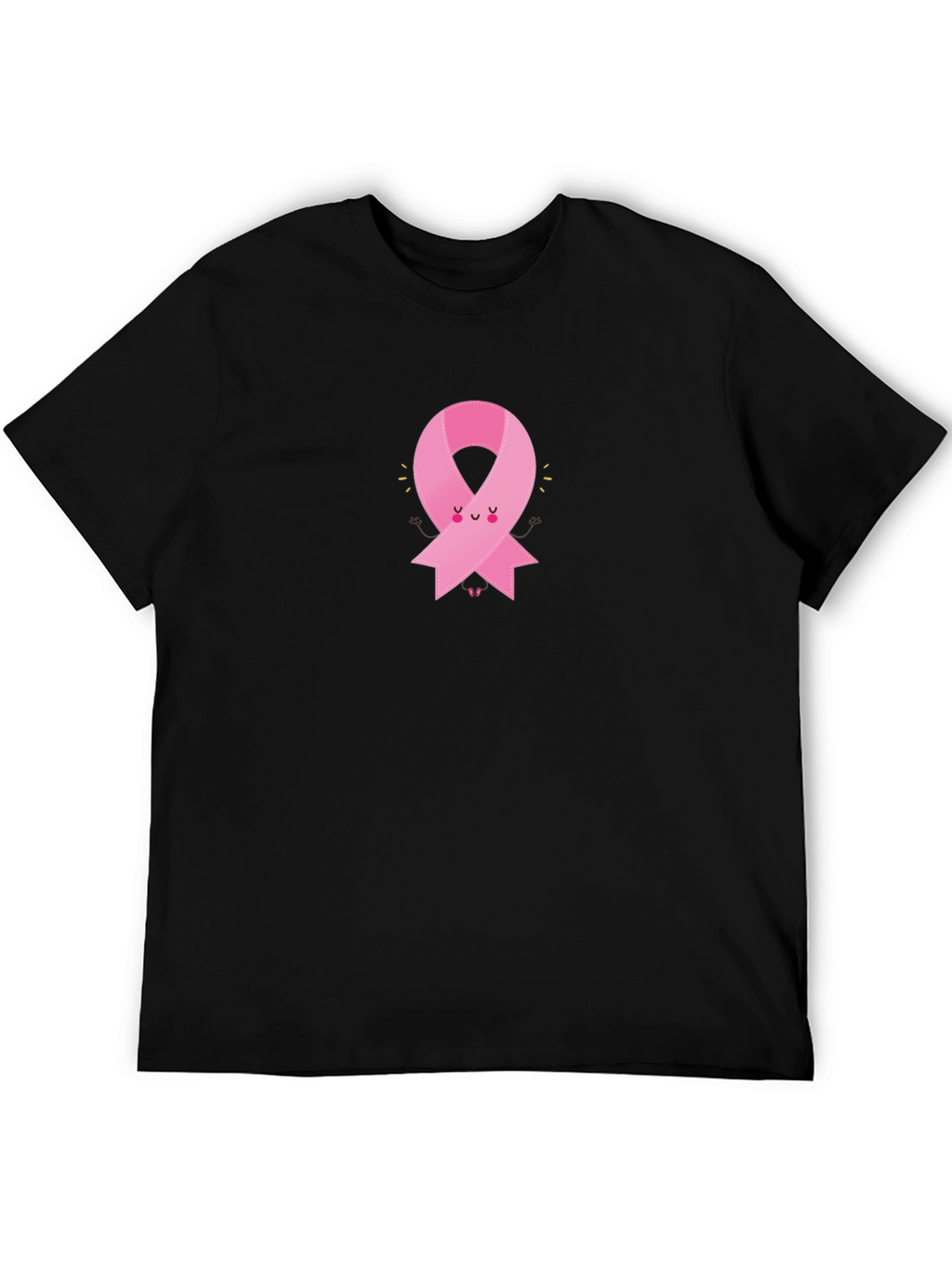 Cute Ribbon Graphic Tee - Support the Cause