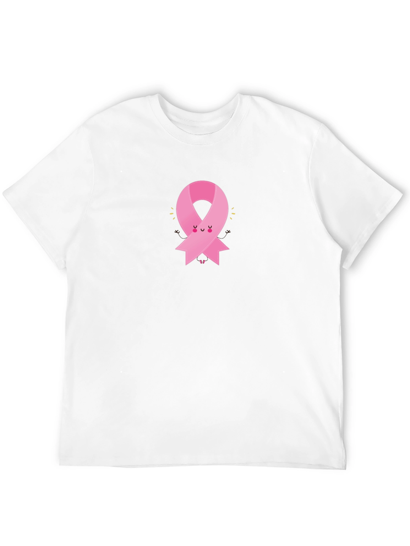 Cute Ribbon Graphic Tee - Support the Cause