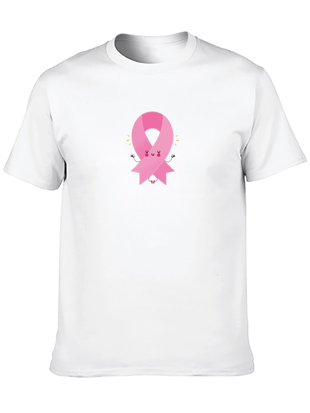 Cute Ribbon Graphic Tee - Support the Cause