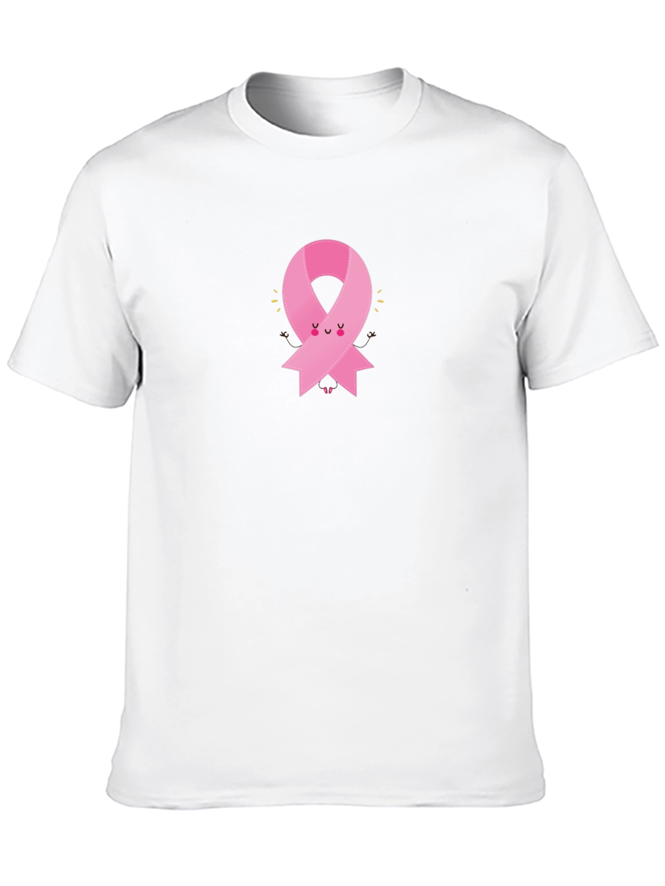 Cute Ribbon Graphic Tee - Support the Cause