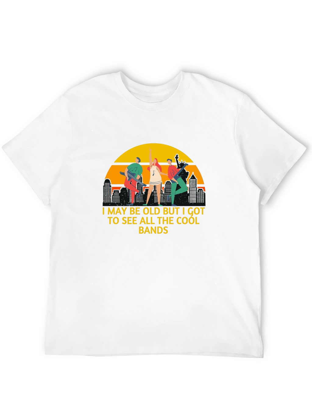 Cool Bands Graphic T-Shirt