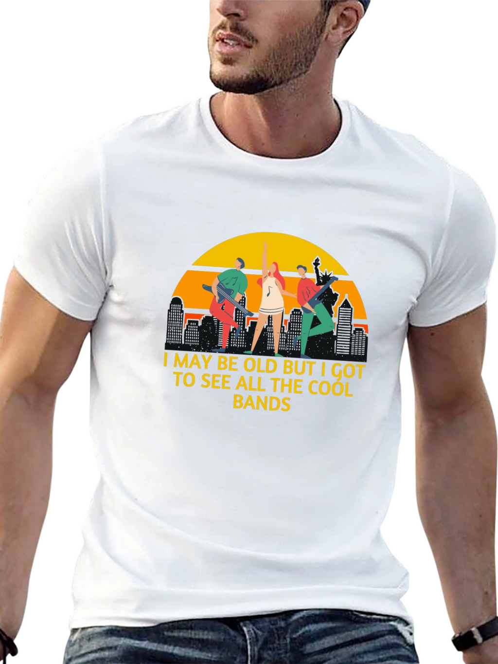 Cool Bands Graphic T-Shirt