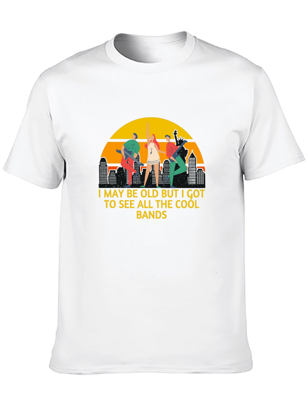 Cool Bands Graphic T-Shirt